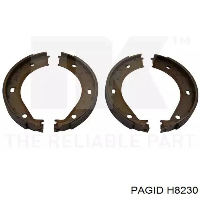 Тормозные колодки стояночного тормоза HELLA-PAGID H8230 цена, от 14.62 USD