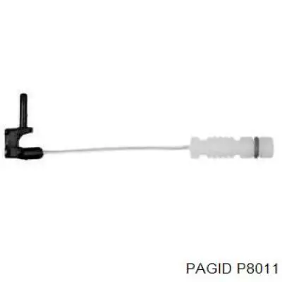 P8011 HELLA-PAGID датчик износа тормозных колодок передний