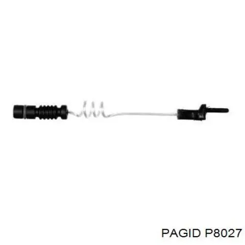 P8027 HELLA-PAGID датчик износа тормозных колодок передний