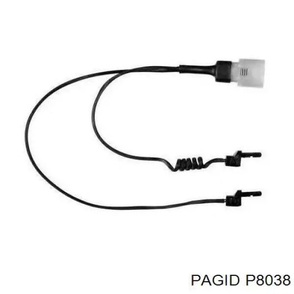 Сигнализатор износ тормозных колодок HELLA-PAGID P8038 цена, от 16.15 USD