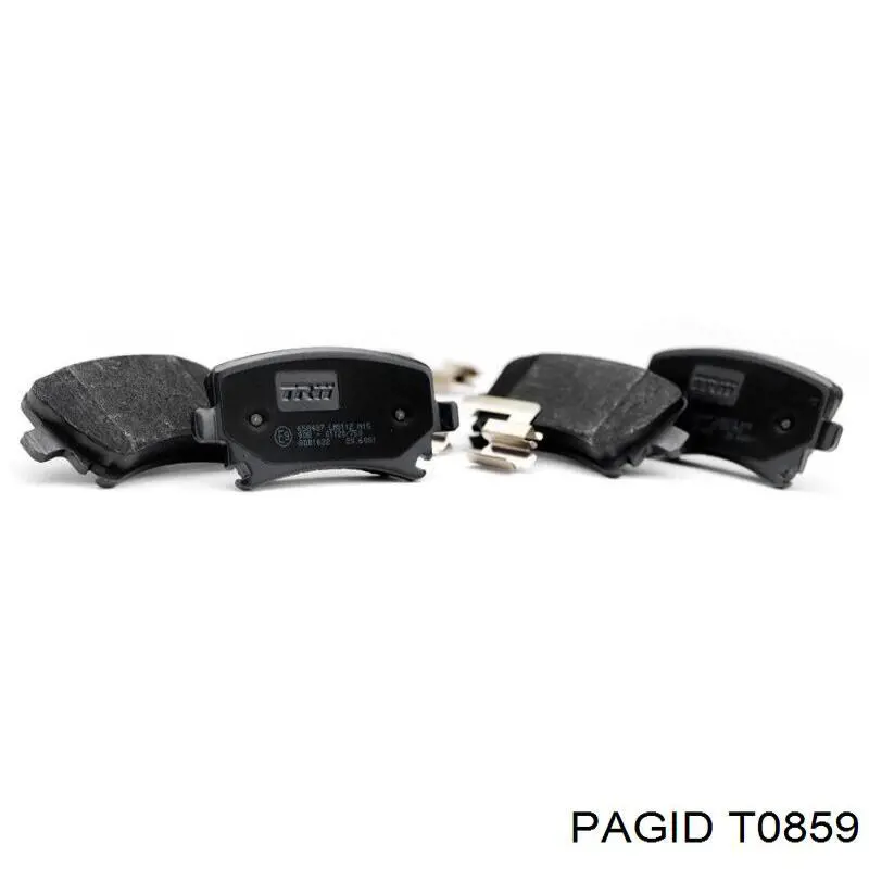 Тормозные колодки HELLA-PAGID T0859