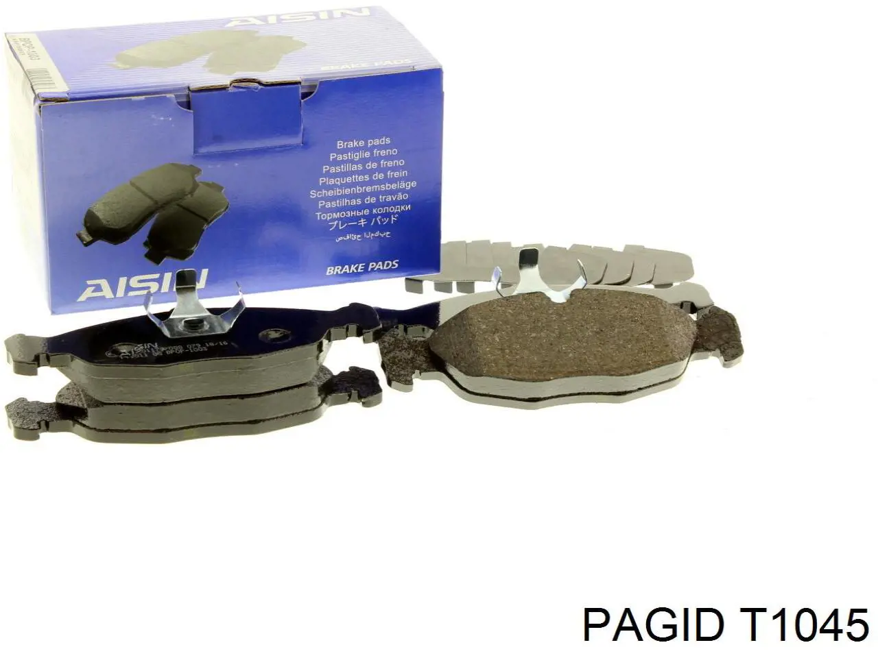 Тормозные колодки HELLA-PAGID T1045