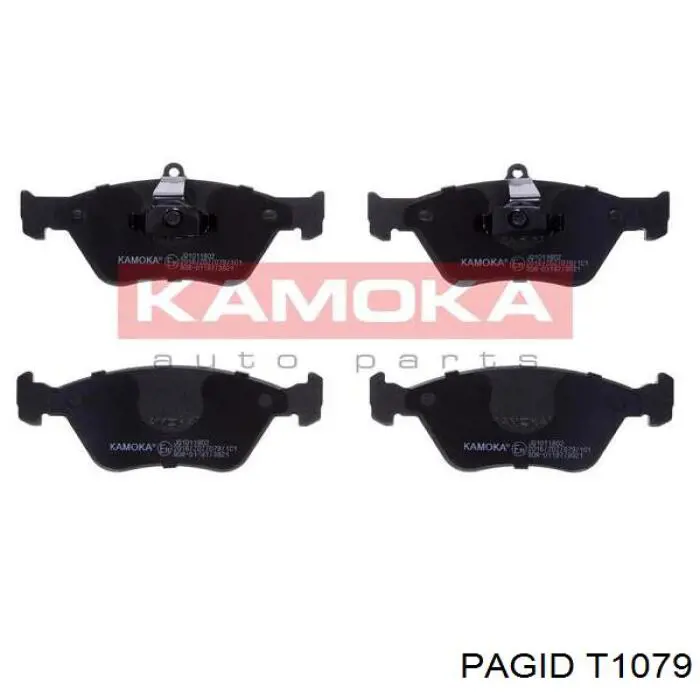 Передние тормозные колодки T1079 HELLA-PAGID