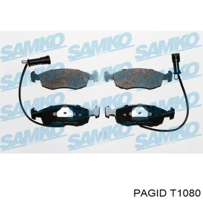 Колодки HELLA-PAGID T1080 цена, от 17.55 USD