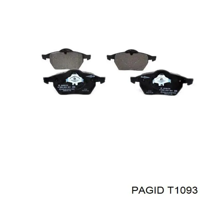 Колодки HELLA-PAGID T1093 цена, от 23.75 USD