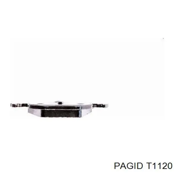 Задние тормозные колодки T1120 HELLA-PAGID
