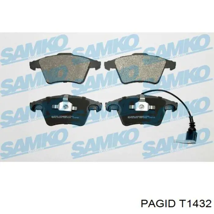 Колодки HELLA-PAGID T1432 цена, от 28.04 USD