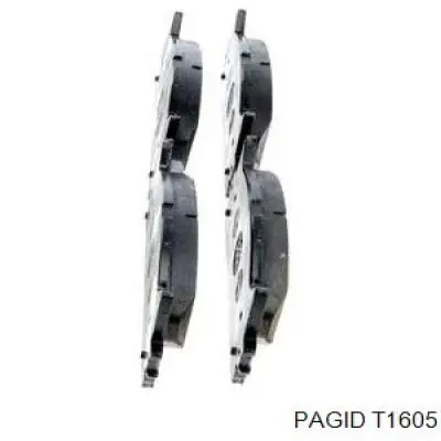 Колодки HELLA-PAGID T1605 цена, от 28.72 USD