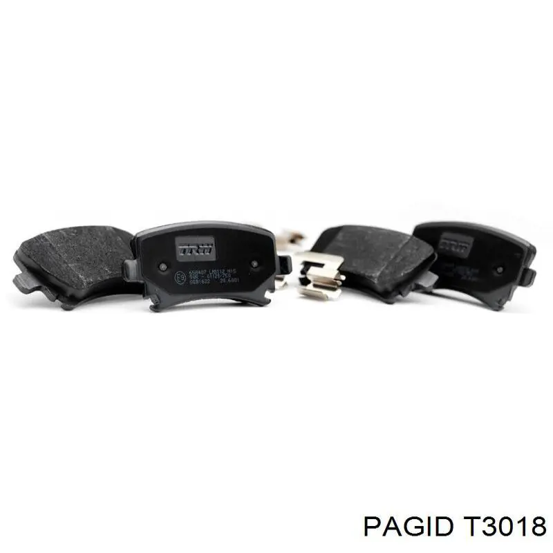 Тормозные колодки HELLA-PAGID T3018
