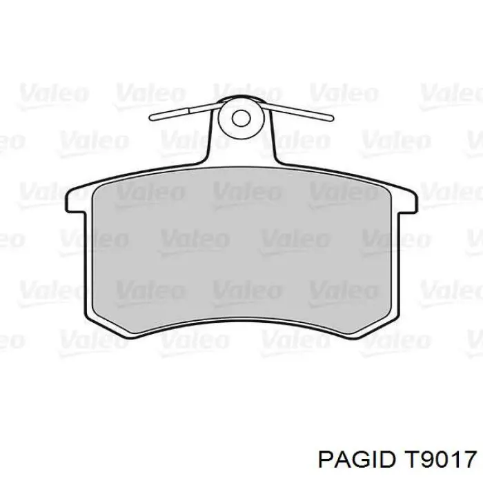 Колодки дисковые  HELLA-PAGID T9017 цена, от 13.72 USD