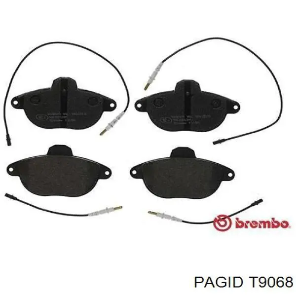 Колодки HELLA-PAGID T9068 цена, от 12.59 USD