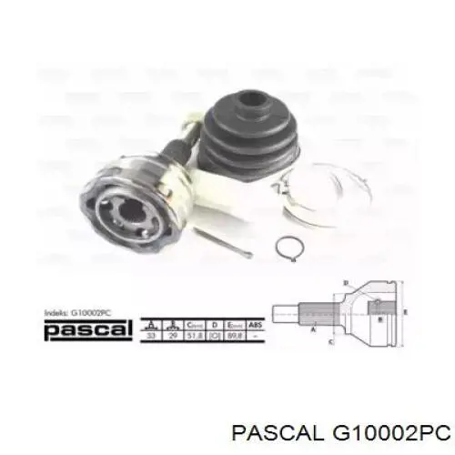 Граната колесная Pascal G10002PC цена, от 20.97 USD