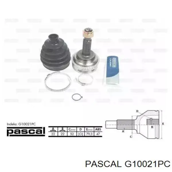 G10021PC Pascal шрус наружный передний