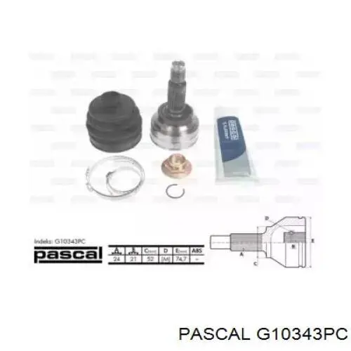 Купить G10343PC Pascal Внешняя граната