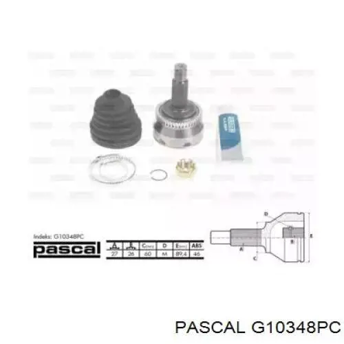 Граната колесная Pascal G10348PC цена, от 30.32 USD