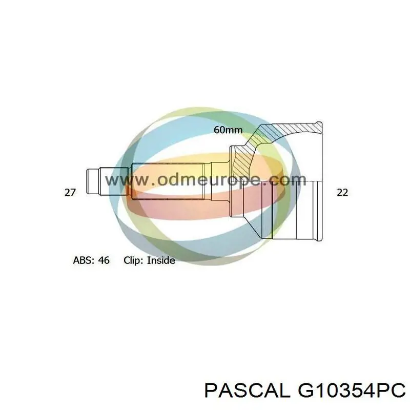 Купить G10354PC Pascal Внешняя граната