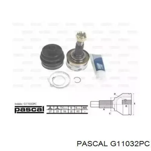 ШРУС наружный Pascal G11032PC