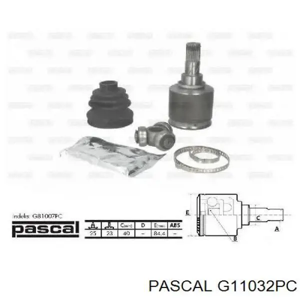 Купить G11032PC Pascal Внешняя граната