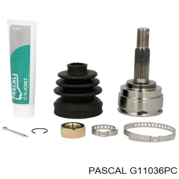 Граната колесная Pascal G11036PC цена, от 20.68 USD