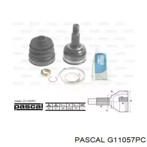 Граната колесная Pascal G11057PC цена, от 25.08 USD