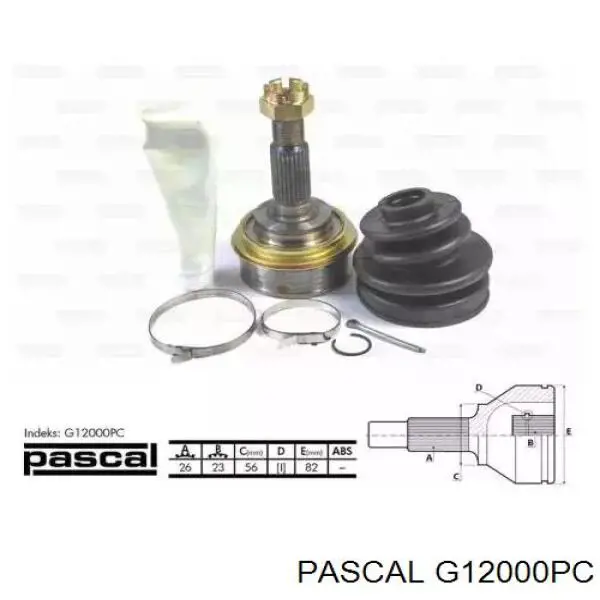 G12000PC Pascal шрус наружный передний