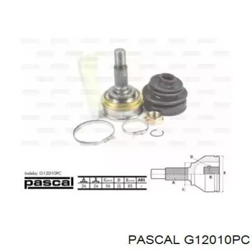 G12010PC Pascal шрус наружный передний