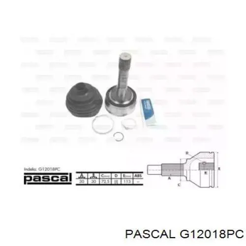 Граната колесная Pascal G12018PC цена, от 45.52 USD