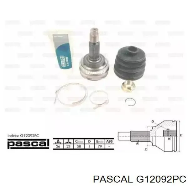 Граната колесная Pascal G12092PC цена, от 32.01 USD