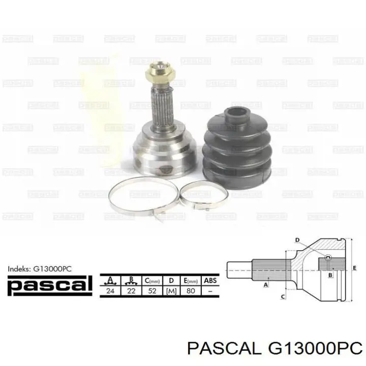 Граната колесная Pascal G13000PC цена, от 24.01 USD