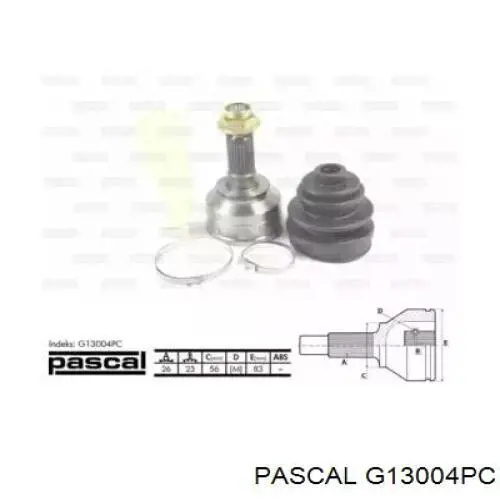 ШРУС наружный передний G13004PC Pascal