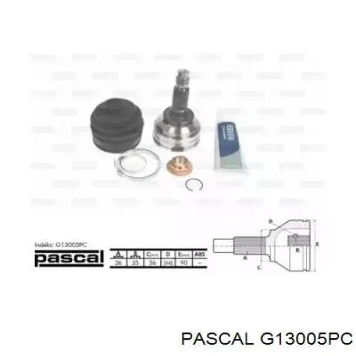 Граната колесная Pascal G13005PC цена, от 25.26 USD