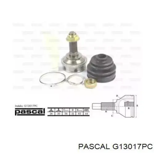 G13017PC Pascal Наружная граната