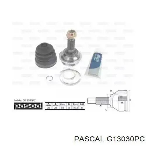 Граната колесная Pascal G13030PC цена, от 24.94 USD