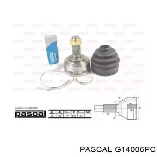 Купить G14006PC Pascal Внешняя граната