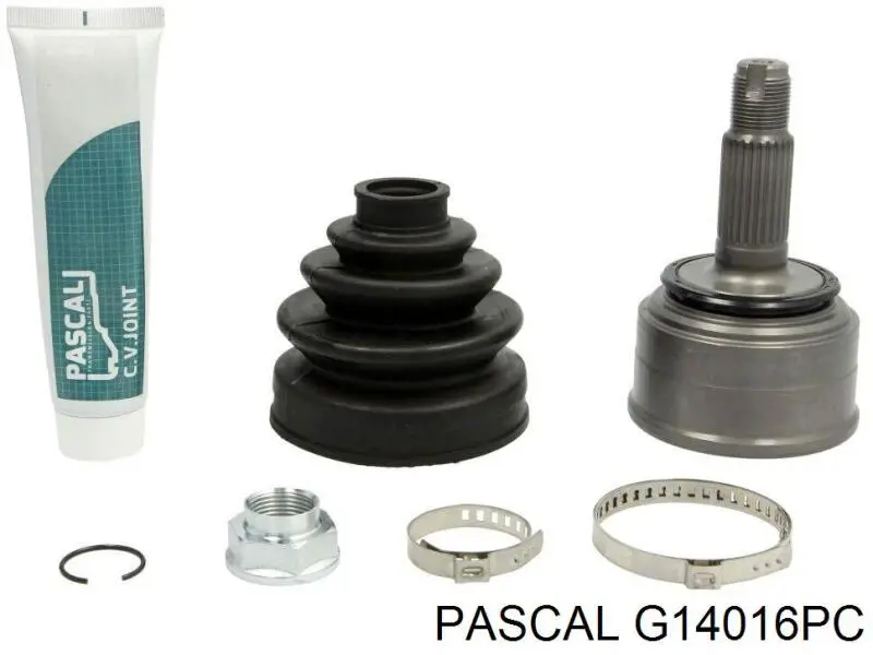 G14016PC Pascal шрус наружный передний