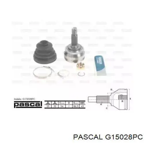  Pascal G15028PC цена, от 34.17 USD