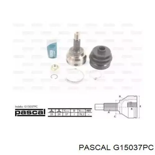 Купить G15037PC Pascal Внешняя граната