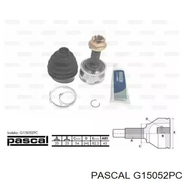 G15052PC Pascal шрус наружный передний