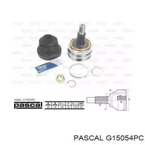 Граната колесная Pascal G15054PC цена, от 40.52 USD