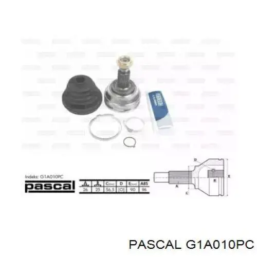 G1A010PC Pascal шрус наружный передний