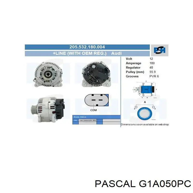 Купить G1A050PC Pascal Внешняя граната