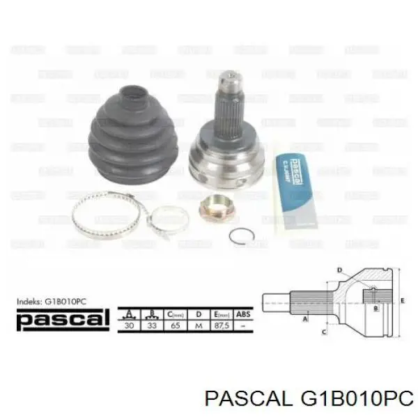 Купить G1B010PC Pascal Шрус внутренний левый