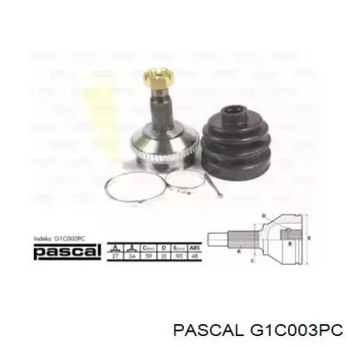 Купить G1C003PC Pascal Внешняя граната