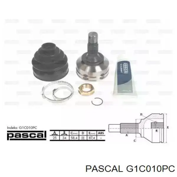 G1C010PC Pascal шрус наружный передний