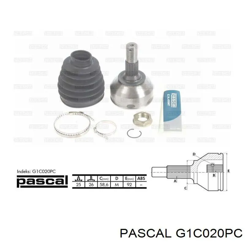 ШРУС наружный GKN-Spidan 303565