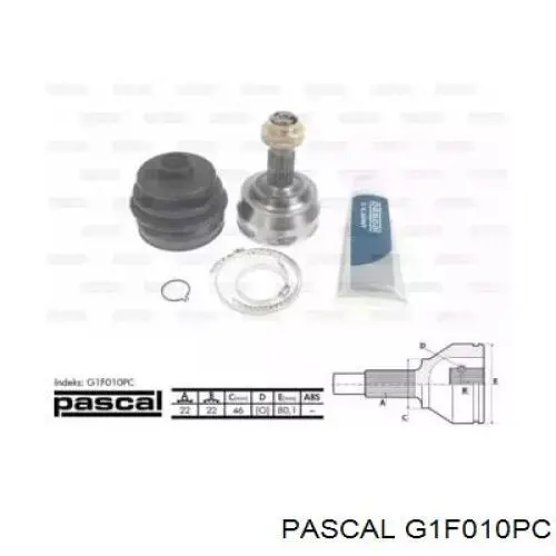 G1F010PC Pascal шрус наружный передний