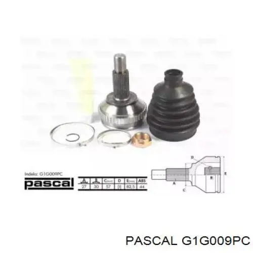 G1G009PC Pascal шрус наружный передний