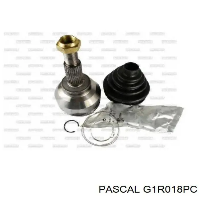 ШРУС наружный передний G1R018PC Pascal