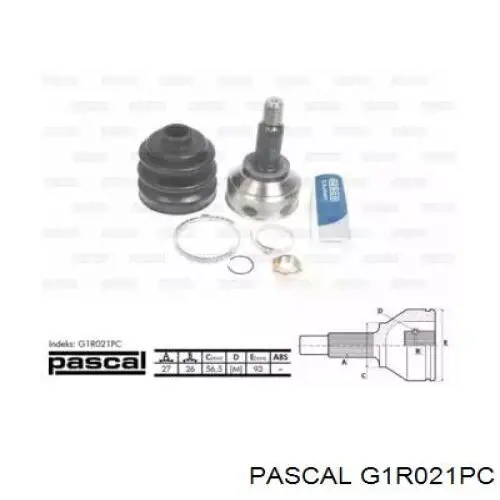 ШРУС наружный Pascal G1R021PC