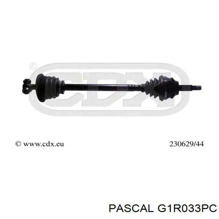 ШРУС наружный передний G1R033PC Pascal